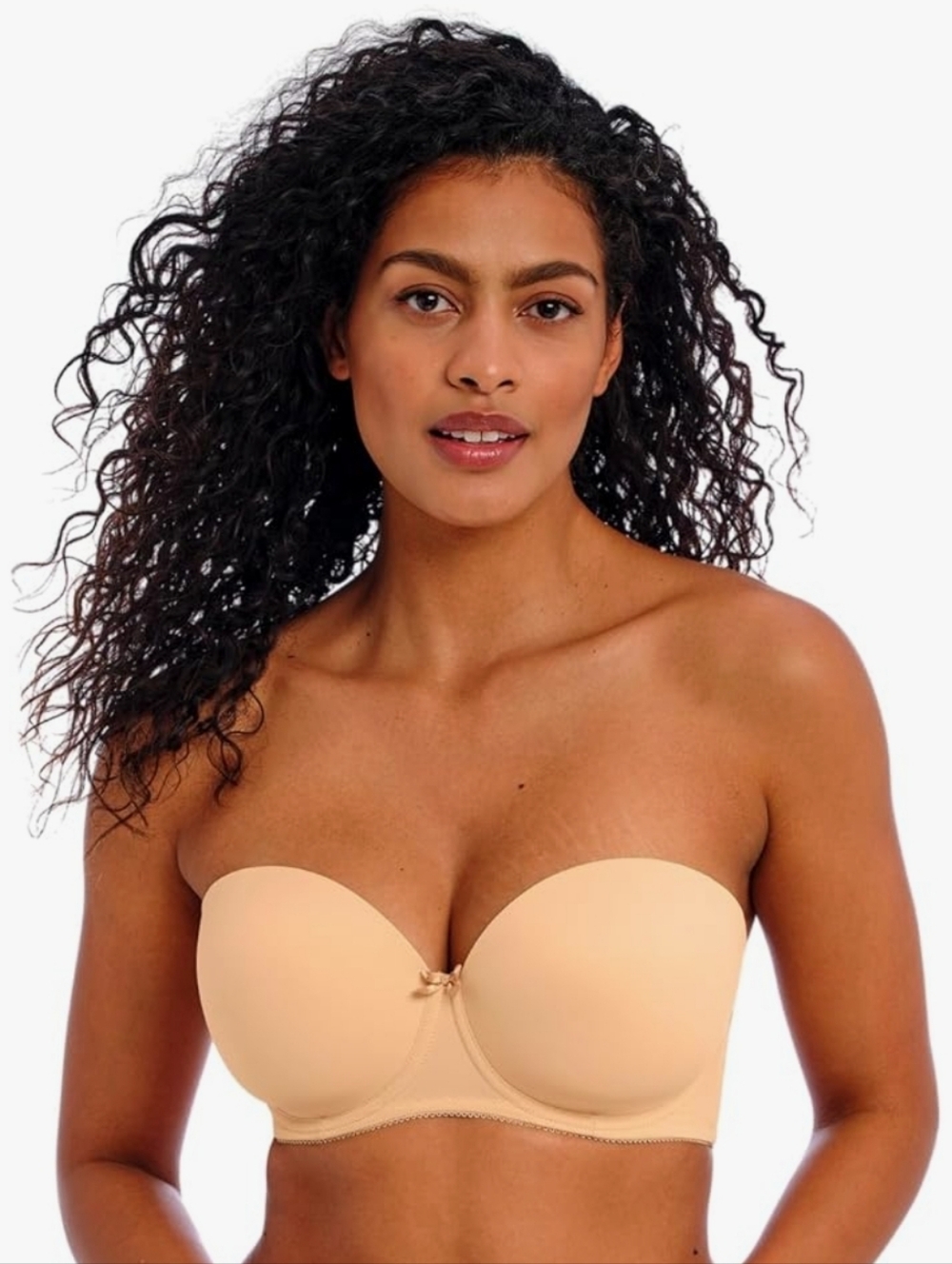 Freya Beige Strapless Smooth Deco Bra NWT